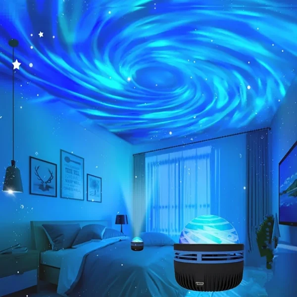 LED غالاكسي العارض ضوء ملون غالاكسي السماء العارض غرفة نوم ليلة ضوء غرفة الاطفال الديكور